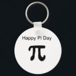 Happy Pi Day Schlüsselanhänger<br><div class="desc">Vorlage für Schlüsselanhänger</div>