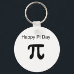 Happy Pi Day Schlüsselanhänger<br><div class="desc">Vorlage für Schlüsselanhänger</div>