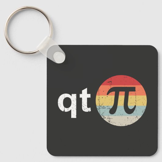 Happy Pi Day Süsse Schlüsselanhänger (Vorderseite)