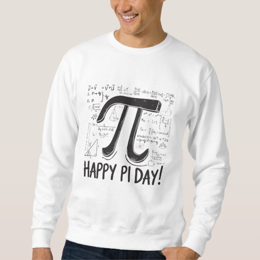 Happy Pi Day Sweet Shirt - Fun & Festive Mathe Lov (Vorderseite)