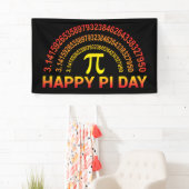 Happy Pi Day Symbol und Ziffern Banner (Insitu)
