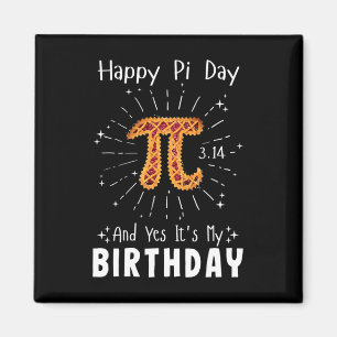 Happy Pi Day T-Shirt Math Geek Geburtstag Cooler N Magnet