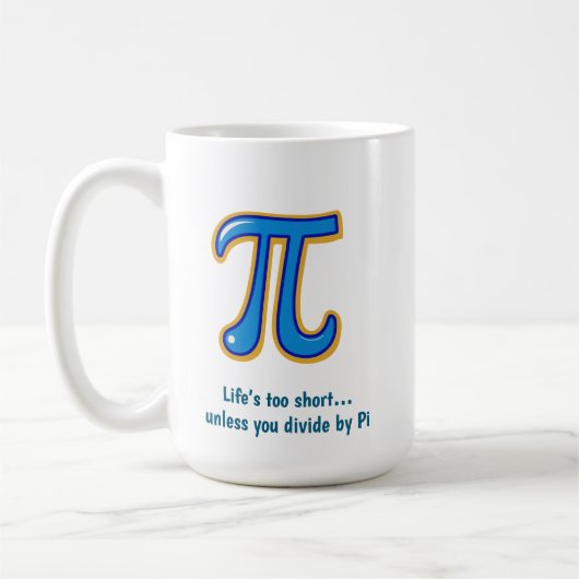 Happy Pi Day Tasse - Math Lover's (Links)