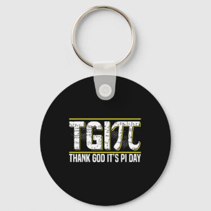 Happy Pi Tag 3.14 Pi Tag Feier Gott sei Dank Schlüsselanhänger