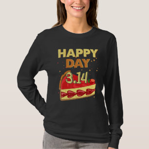 Happy Pi Tag 3 14 Pizza Pizza Math Geeks Men Women T-Shirt