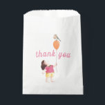 Happy Picnic Birthday Kids Girl Garden Vielen Dank Geschenktütchen<br><div class="desc">Dieses lustige und niedliche Mädchen Geburtstag Dankeschön Sie Tasche mit einem fröhlichen kleinen Mädchen hält einen Ballon mit einem Vogel auf oben gekrönt. Modern, lustig und fröhlich. In der Kollektion 'Bird on Balloon' sehen wir Kinder spielen, Drachenfliegen, Ballon, Kuchen, Gitarre, Picknickkorb. Sehen Sie die Erholung der Sammlung, die auch den...</div>