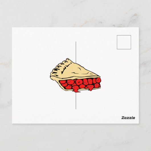 Happy Pie Day - Apple Pie Postkarte (Rückseite)