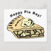 Happy Pie Day - Apple Pie Postkarte (Vorderseite)