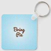 Happy Pie Day Schlüsselanhänger (Rückseite)