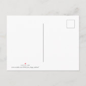 Happy PIg Jahr 2019 3D Wählen Sie Farbe Postkarte  (Rückseite)