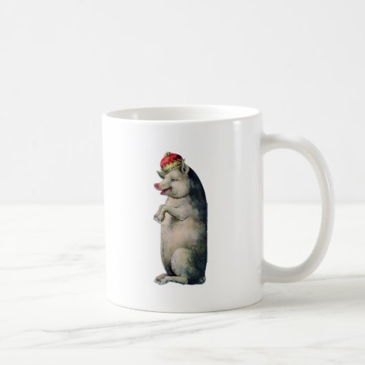 Happy pig king kaffeetasse (Rechts)