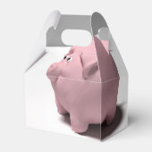 Happy PIg Neujahr 2019 - personalisierter Gefallen Geschenkschachtel (Rückseite)