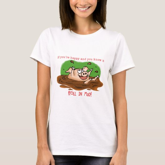 Happy Pig T-Shirt (Vorderseite)
