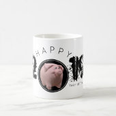 Happy PIg Year Large 2019 Original 3D Tasse 2 (Mittel)