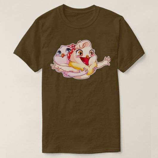 Happy Pigeons 2 T-Shirt (Design vorne)