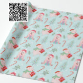 Happy Pigs Christmas Pattern Geschenkpapier