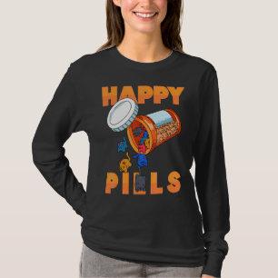 Happy Pillen täglich Pillenorganisator mit Niedlic T-Shirt