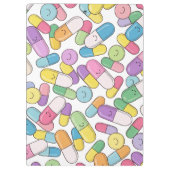 Happy Pills - Clipboard Klemmbrett (Rückseite)