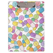 Happy Pills - Clipboard Klemmbrett (Vorderseite)