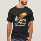 Happy Pills Dog Lover Chihuahua Dog Owner Ideas Me T-Shirt (Vorderseite)