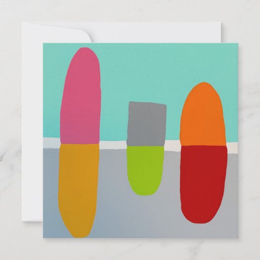 Happy Pills Flat Card Einladung (Vorderseite)