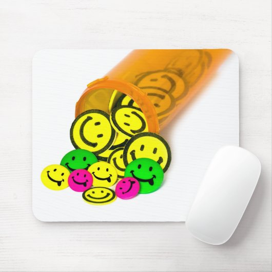 Happy Pills Mousepad (Mit Mouse)