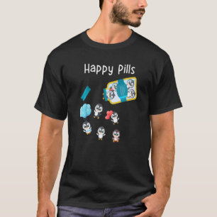 Happy Pills Pinguin Niedlich T-Shirt