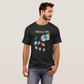 Happy Pills Pinguin Niedlich T-Shirt (Vorne ganz)