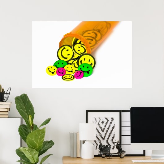 Happy Pills Poster (Heimbüro)
