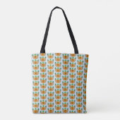 Happy Pineaple Design - Custom All-Over-Print Tot Tasche (Rückseite)