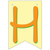 Happy Pineapple Bunting Banner for Birthday (Zweite Fahne)