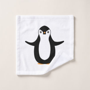 Happy Pinguin Waschlappen