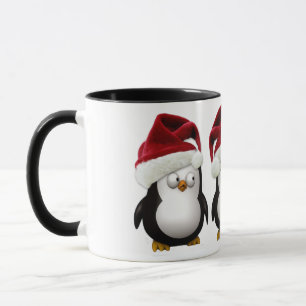 Happy Pinguins, Santa-Hats Tasse