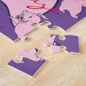 Happy Pink Pig Jumping Thunder_Cove Puzzle (Seite)
