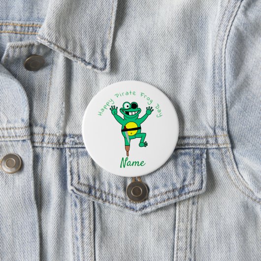 Happy Pirate Frog Day Thunder_Cove Button (Beispiel)