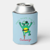 Happy Pirate Frog Day Thunder_Cove Dosenkühler (Kanne Rückseite)