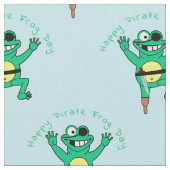 Happy Pirate Frog Day Thunder_Cove Stoff (Nahaufnahme)