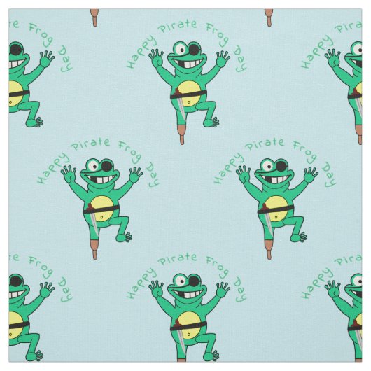 Happy Pirate Frog Day Thunder_Cove Stoff (Muster)