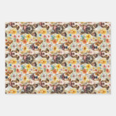 Happy Pitbull Hunde, Pit Bulls Geschenkpapier Set (Vorderseite 2)