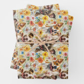 Happy Pitbull Hunde, Pit Bulls Geschenkpapier Set (Beispiel)