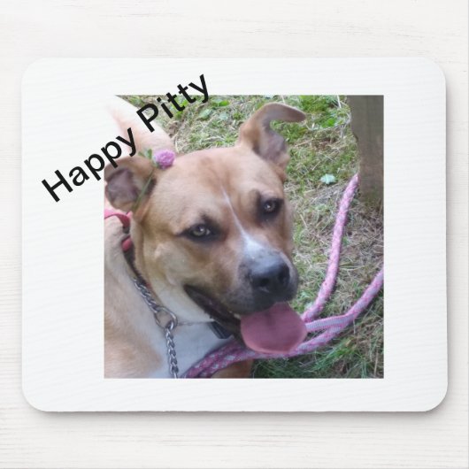 Happy Pitty Mouse Pad Mousepad (Vorne)