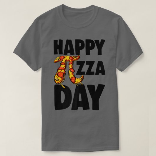 Happy Pizza Day 3 T-Shirt (Design vorne)