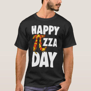 Happy Pizza Tag 3 14 Pi Frauen Mathletics Liebe Bi T-Shirt