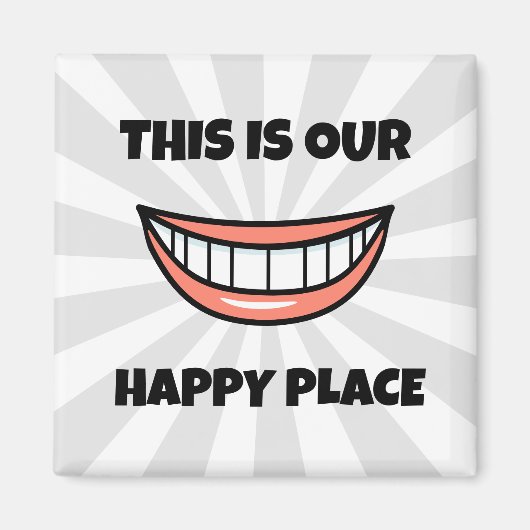 Happy Place Magnet (Vorne)