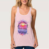Happy Place Mexico Sunset 0909 Tank Top (Vorderseite)