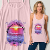 Happy Place Mexico Sunset 0909 Tank Top