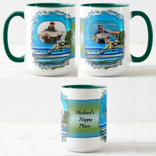 Happy Place Mismaloya Fischerboote 0346 Tasse