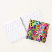Happy Place Notebook Notizblock (Innenseite)