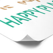 Happy Place (Standard-Bildformat) Poster (Ecke)