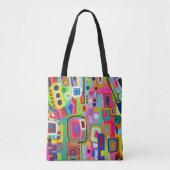 Happy Place Tote Bag Tasche (Vorderseite)